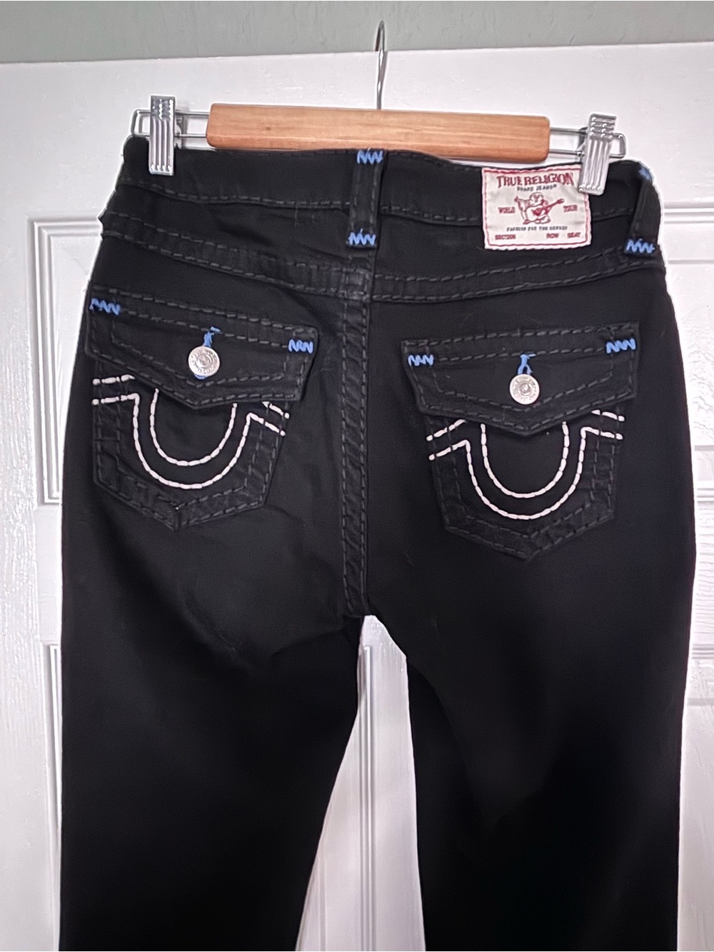 True Religion Women’s Billie Mid Rise Straight SZ 27 NEW